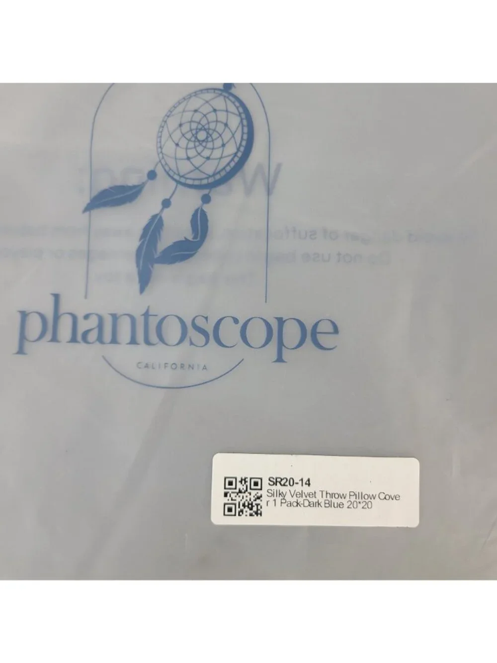 NEW Phantoscope Silky Velvet Throw Pillow Cover 20